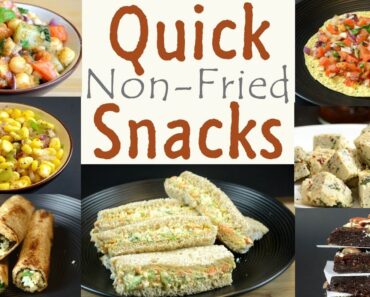 Quick and Healthy Snacks