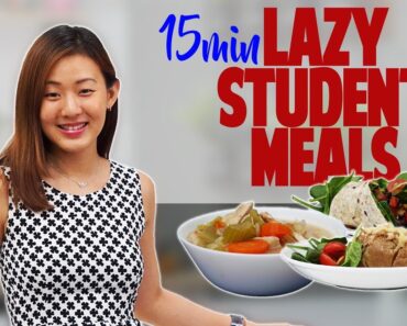 Lazy Student Meals in 15 Minutes