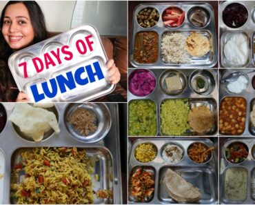 7 Indian Lunch ideas (homemade Thali meals)