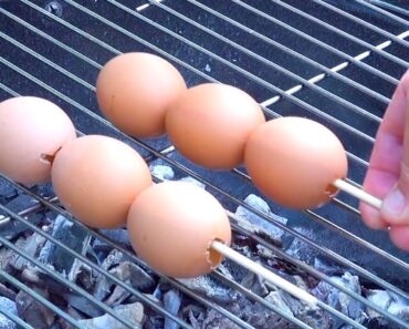 Have You Ever Put Eggs On The Grill? It’s Delicious!
