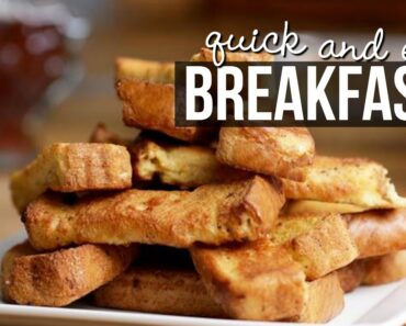 QUICK AND EASY BREAKFAST IDEAS