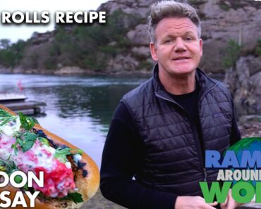 Gordon Ramsay’s Quick Grilled Crab Rolls Recipe