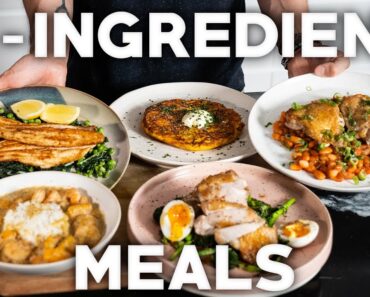 5-Ingredient Healthy Recipes in 15 Minutes