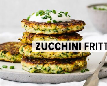 ZUCCHINI FRITTERS