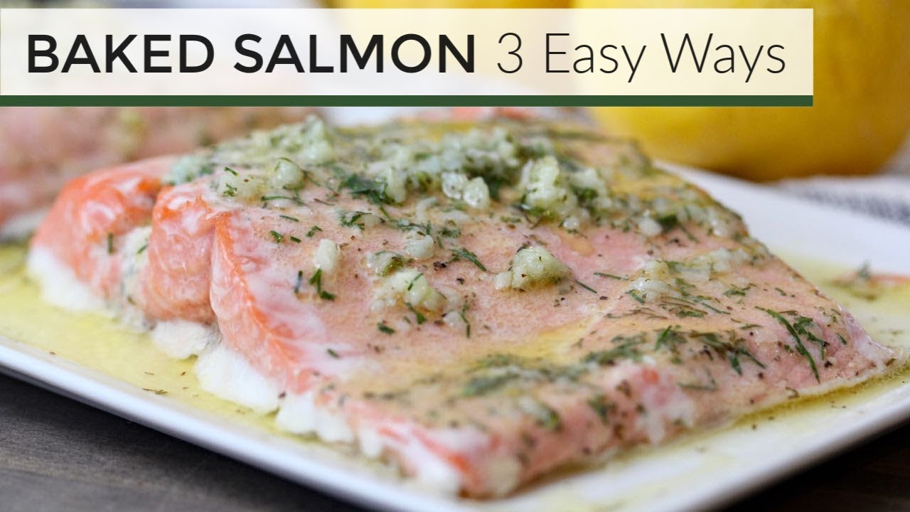 HEALTHY BAKED SALMON RECIPES