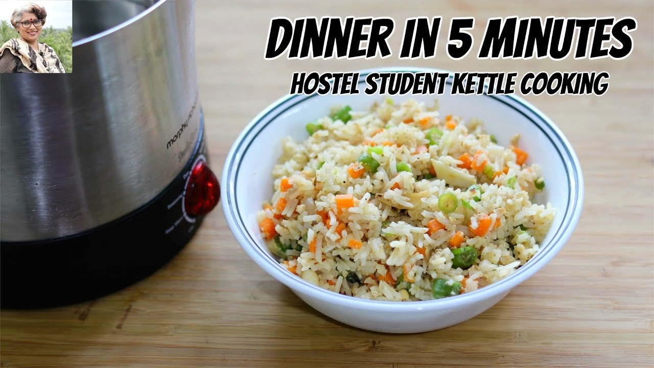 Dinner In 5 Minutes – Hostel Kettle Cooking