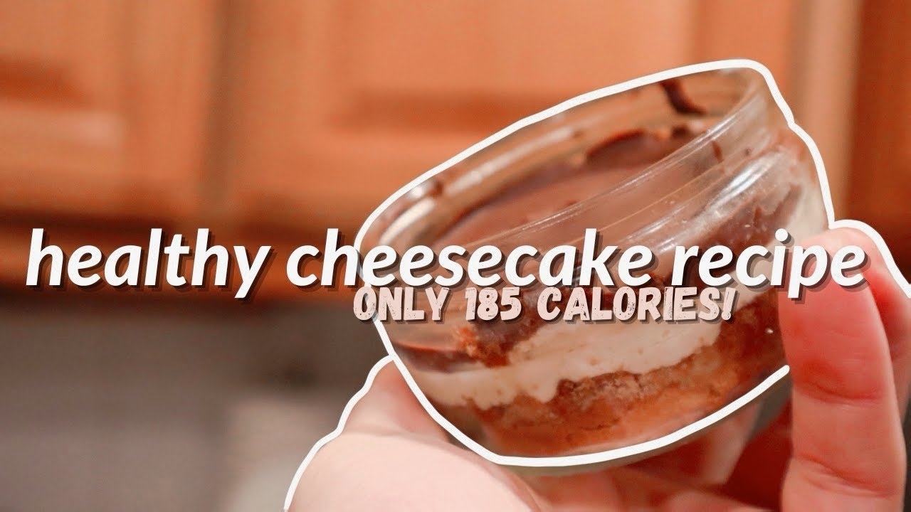 EASY HEALTHY CHEESECAKE RECIPE only 185 calories! My Weightloss Journey