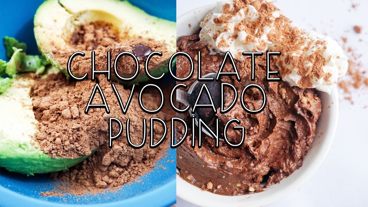 Easy Chocolate Avocado Pudding | Healthy Desserts