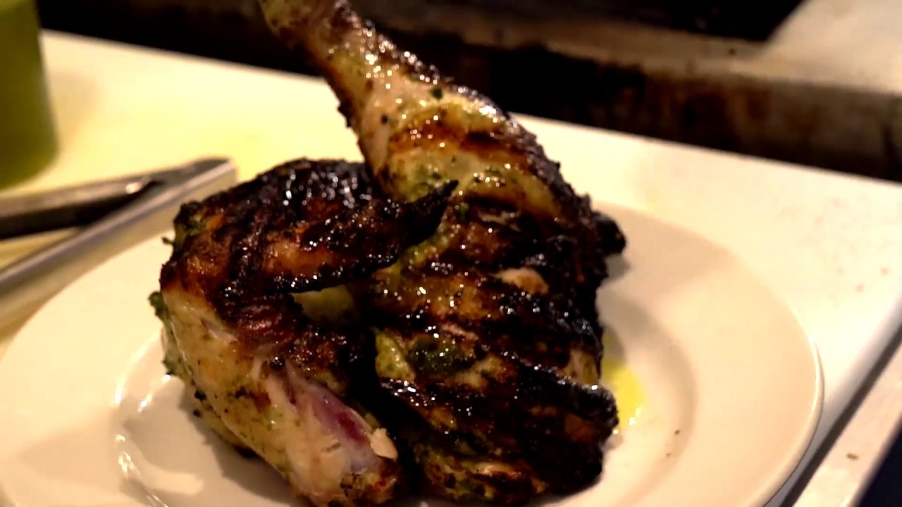 “Blue Smoke” Chef Demos Delicious & Healthy Grilling Recipe