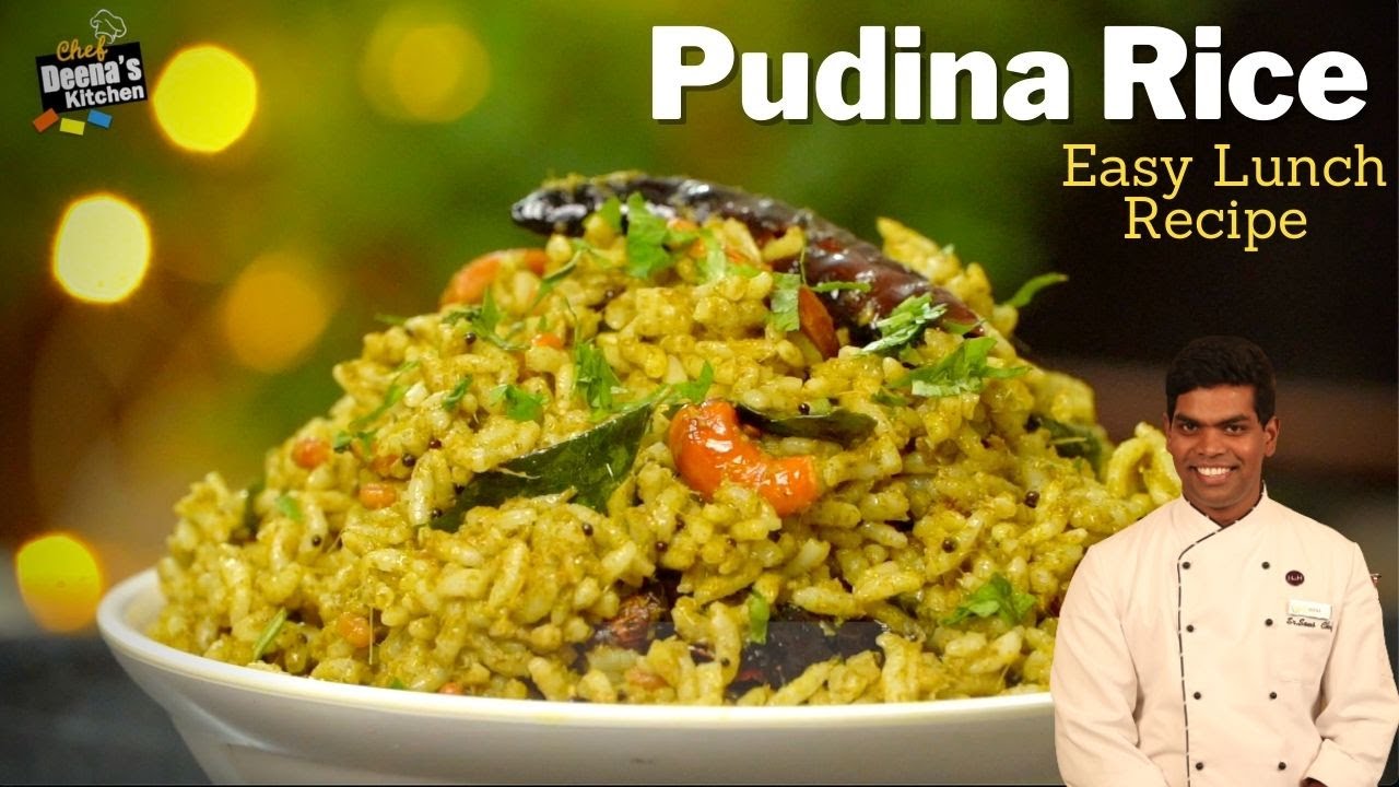 புதினா சாதம் | Pudina Rice Recipe in Tamil