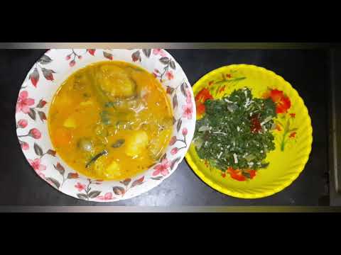 LUNCH RECIPES: SAMBAR AND MURUNGA KEERAI