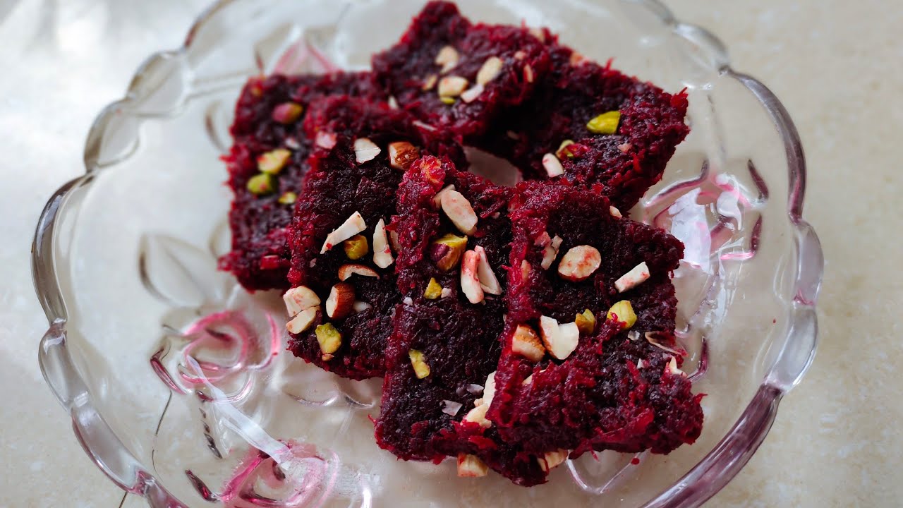 Healthy Beetroot Burfie Recipe/ बिट बर्फी रेसिपी Healthy Beetroot Burfie Recipe/ बिट बर्फी रेसिपी