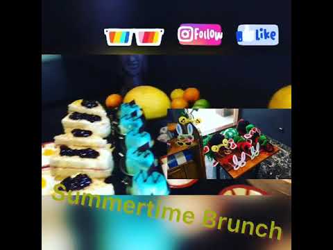 SummerBrunch Healthy Desserts