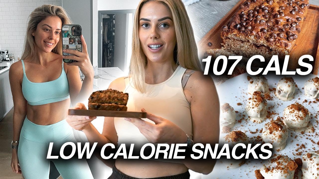 HEALTHY and EASY low calorie snacks