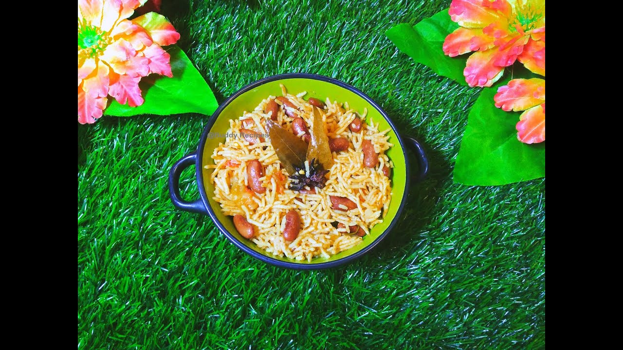 Rajma Pulao Recipe | Kidney Beans Pulao
