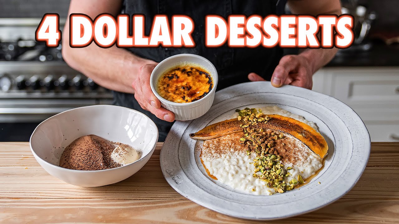 4 Dollar Date Night Desserts (3 ways)