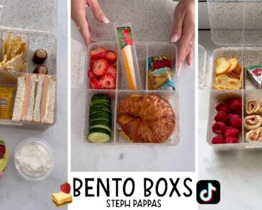 Bento Box Lunch Ideas Compilation video! WEEK 1