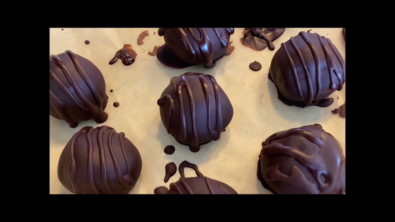 Chocolate Protein Truffles Chocolate Protein Truffles