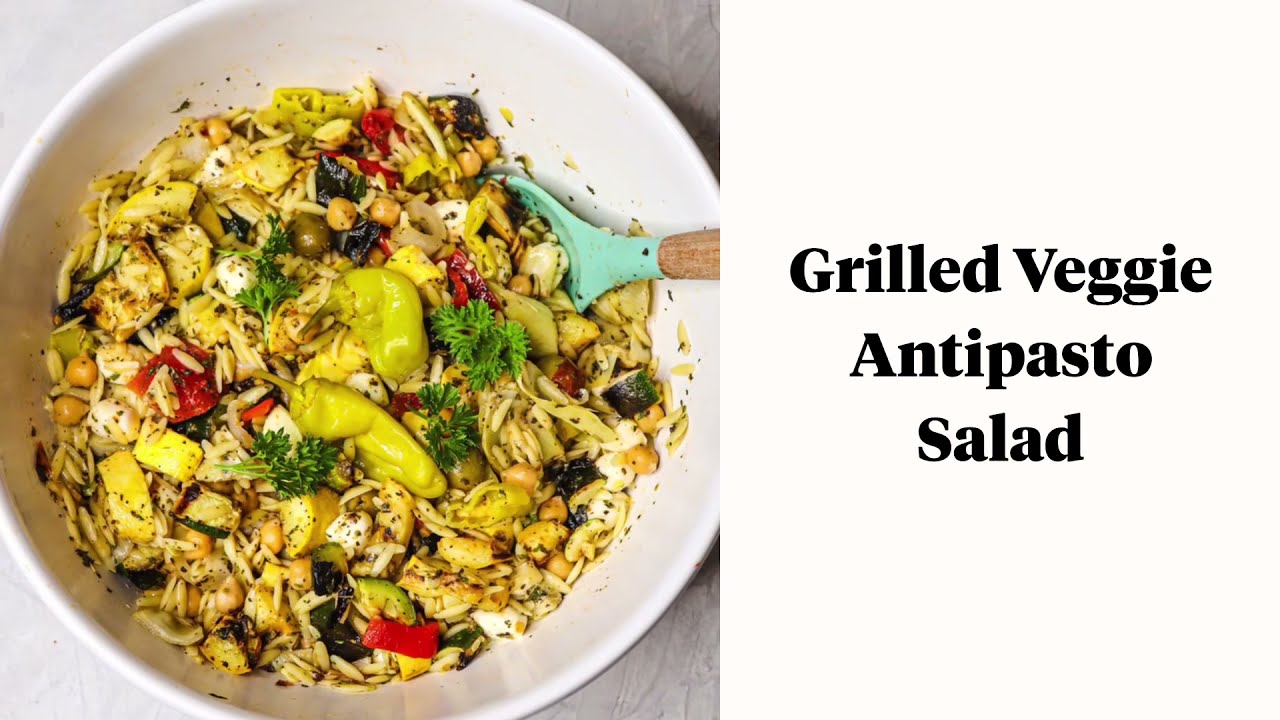 Grilled Veggie Antipasto Salad