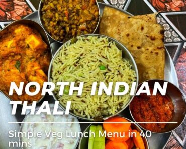 North Indian Thali