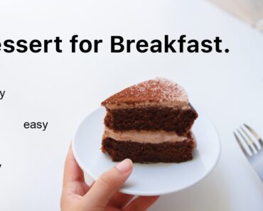 Healthy Desserts to have for Breakfast (vegan)