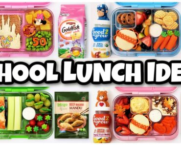 Let’s Make FUN School Lunches! Easy HOT Lunch Ideas +