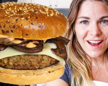 UMAMI EDAMAME BURGER w/ Sriracha Aioli – Plant-based