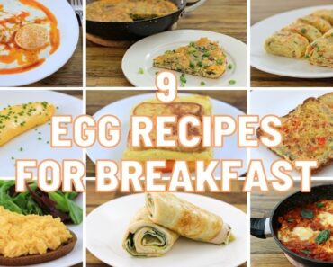 9 Egg Recipes for Breakfast