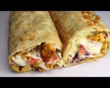 Chicken Wrap, Quick And Easy Recipe By Recipes of the