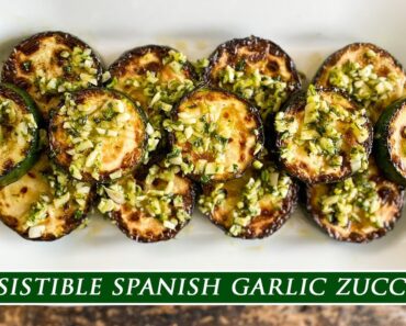 Spanish Garlic Zucchini
