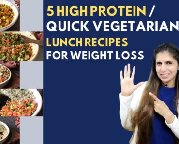 Monday to Friday Healthy Veg Lunch Meal to Lose Weight