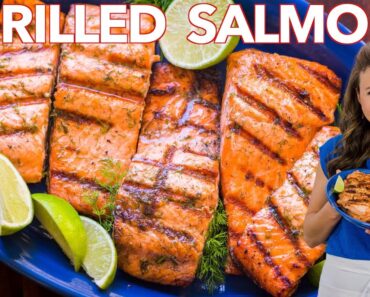 HOW TO GRILL SALMON with Garlic Lime Butter HOW TO GRILL SALMON with Garlic Lime Butter
