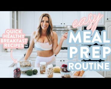 My Easy MEAL PREP ROUTINE