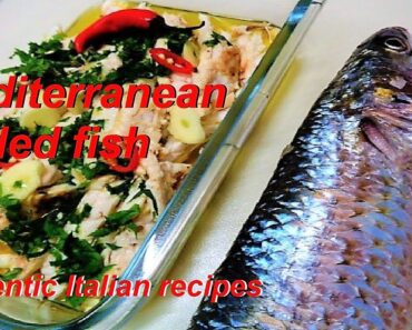 roasted mullet fish authentic italian recipe