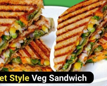 Veg Club Sandwich || Veg Grilled Sandwich || Mumbai Street Veg Club Sandwich || Veg Grilled Sandwich || Mumbai Street