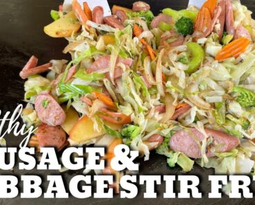 Sausage and Cabbage Stir Fry