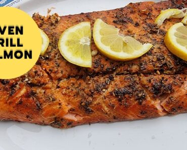 HOW TO MAKE OVEN GRILL SALMON
