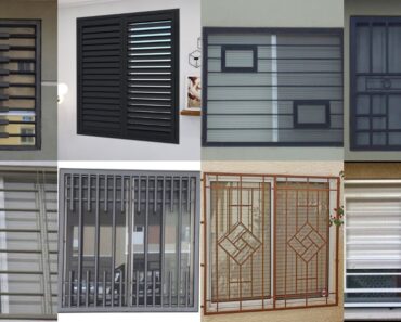 Window Grill Design: Modern Window grill design- Iron Window Design
