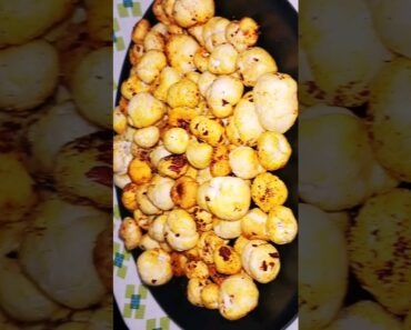 Makhana recipe for weightLoss #weightLosssanscks #shortsfeed
