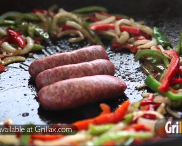 Grilling Tips — Sausage and Peppers on Ciabatta Bread