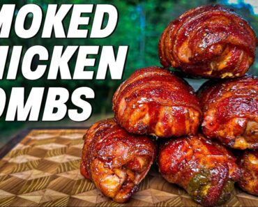 Smoked Chicken Bombs Recipe