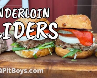 Grilled Tenderloin Sliders