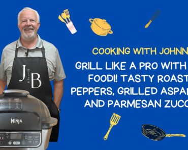 Grill like a Pro with Ninja Foodi! Tasty Roasted Peppers,