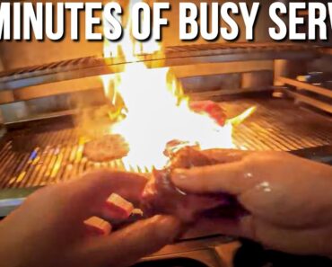 POV: Chef Grilling at Top London Restaurant