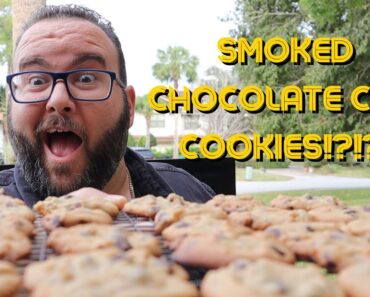 Smoked Chocolate Chip Cookies | BBQ Dessert Ideas