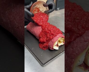Meatloaf Lasagna #Shorts
