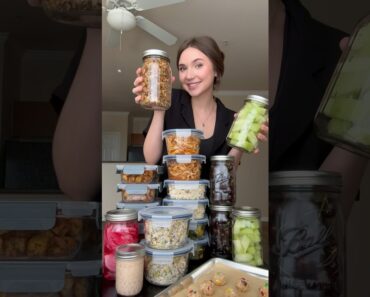 Healthy high protein meal prep