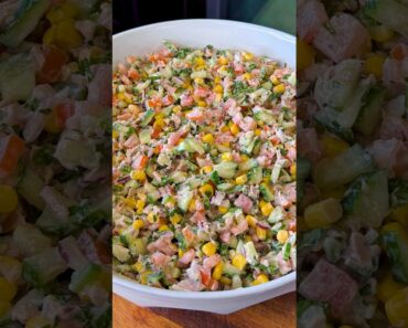 Healthy Tuna Salad #shorts